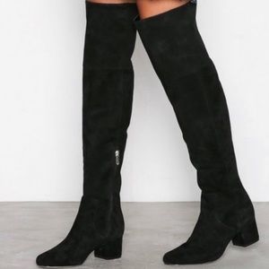 Sam Edelman Black OTK Boots 9.5